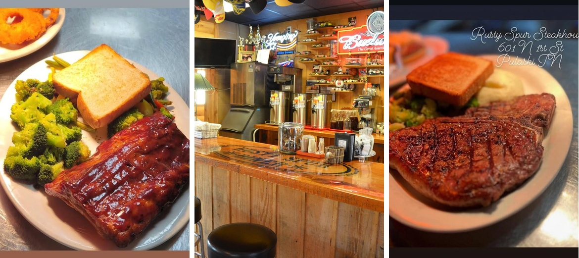 The Rusty Spur Steakhouse Menu
